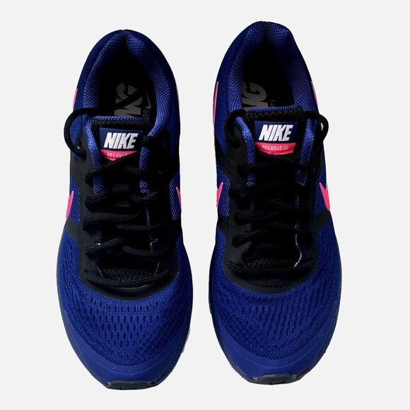 NEW Nike Zoom Pegasus 30 Athletic Running Shoe Womens Size 7.5 599392-401 Blue - Picture 5 of 7